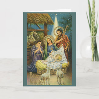 Italiaans kerst Wenskaart Feestdagen Kaart