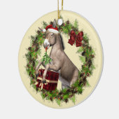 Italiaans kerstDonkey Buon Natale Ornament (Links)