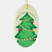 Italiaans kerstsieroosterse deegwaren keramisch ornament (Rechts)