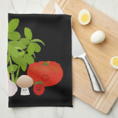 Italiaans keuken - speciaal aangepast theedoek (Quarter Fold)