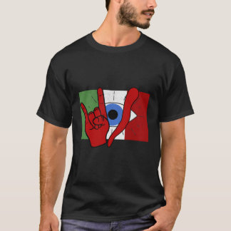 Italiaans kwaadaardig oog Il Malocchio Malocchio I T-shirt