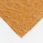 Italiaans lamsleer:  textuur fleece deken (Hoek)