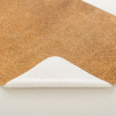 Italiaans lamsleer:  textuur sherpa deken (3/4)