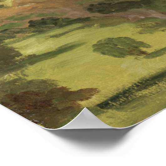 Italiaans landschap - Thomas Cole Art Print (Hoek)