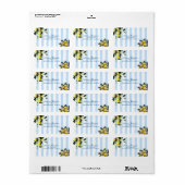 Italiaans Limet Adreslabel Etiket (Full Sheet)