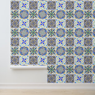 italiaans majolica stijl Tegel Behang