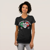 Italiaans meisje t-shirt (Voorkant volledig)