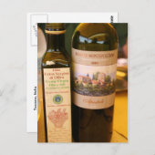 Italiaans ~ Olie en wijn Briefkaart (Voorkant / Achterkant)