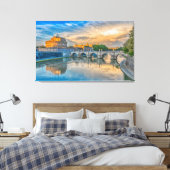 italiaans omwikkeld canvas afdruk (Insitu (Slaapkamer))
