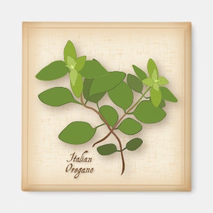 Italiaans Oregano Herb Magneet