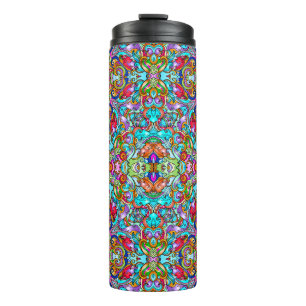 ITALIAANS ORNAMENTAL THERMALE TUMBLER THERMOSBEKER