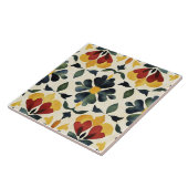 Italiaans patroon tegeltje (Zijkant)