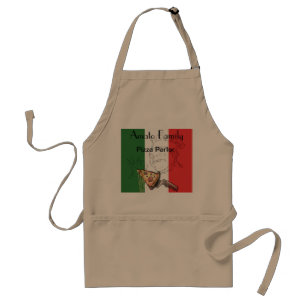 Italiaans Pizza Theren Apron Standaard Schort