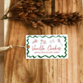 Italiaans Pizzafeest Buffet Voedsel Label