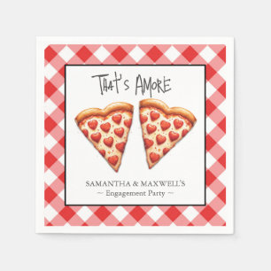 Italiaans Pizzeria Feestservies Servet