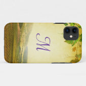 Italiaans platteland wijnmakerij Monogram IPHONE 5 Case-Mate iPhone Case (Achterkant (horizontaal))