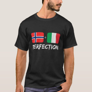Italiaans Plus Noors Perfectie Mix Erfgoed FLA T-shirt