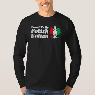 Italiaans-Poolse hybride Italski 1 T-shirt