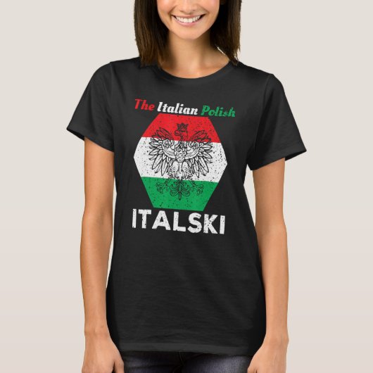 Italiaans-Poolse hybride T-shirt (Voorkant)