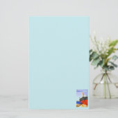 Italiaans poster briefpapier (Staand voorkant)