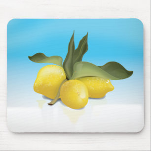 Italiaans poster voor het reizen met wijnstokken muismat