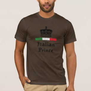 Italiaans prins heren T-shirt
