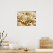 italiaans ravioli poster (Keuken)