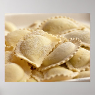 italiaans ravioli poster