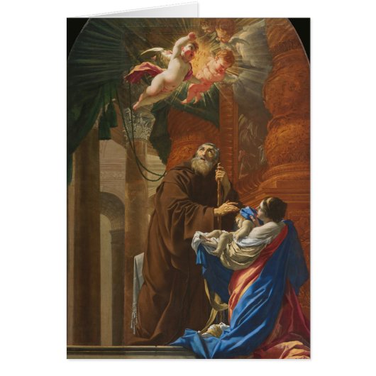 Italiaans-religieus St. Francis van de katholieke  (Voorkant)