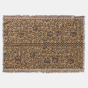 Italiaans Renaissance Gold Floral Pattern Deken