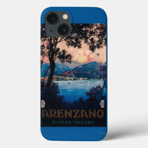 Italiaans Riviera Travel Poster iPhone 13 Hoesje
