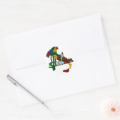 Italiaans Ronde Sticker (Envelop)