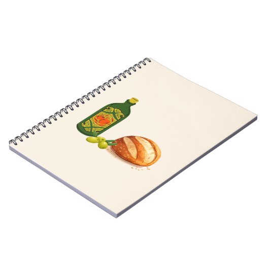 italiaans rustiek notitieboek (Linkerzijde)