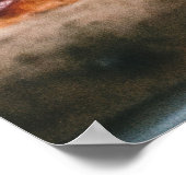 Italiaans Salami Pizza Poster (Hoek)