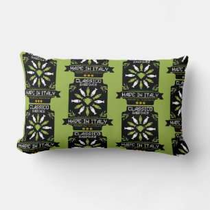 Italiaans Sardine Art Print Keukengeschenk Kussen