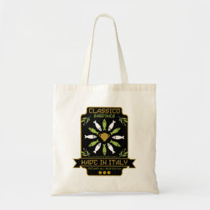 Italiaans Sardine Art Print Keukengeschenk Tote Bag