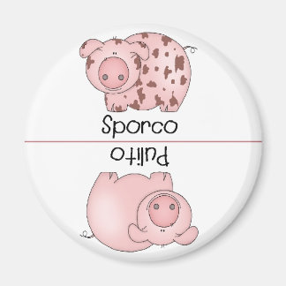 Italiaans Schoon Vuil Vaatwasser Magnet Varken Magneet