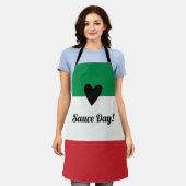 Italiaans Schort voor Aangepaste foto van vlag Har (Gedragen)