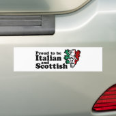 Italiaans Schots Bumpersticker (Op auto)