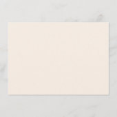 Italiaans Scooter Bruiloft Menu (Achterkant)