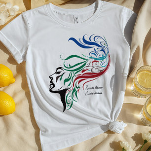 Italiaans Spirit T-shirt voor vrouwen Spirito Li