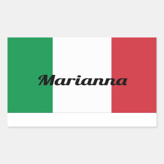 Italiaans Sticker - Aanpasbaar