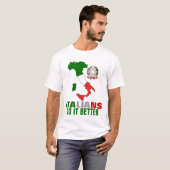 Italiaans T-shirt (Voorkant volledig)