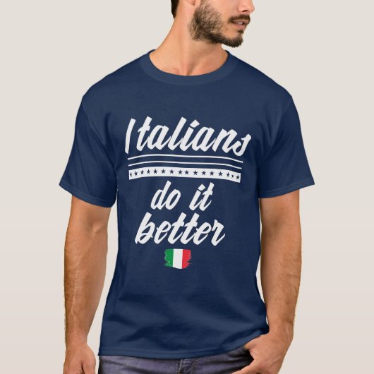 Italiaans T-shirt (Voorkant)