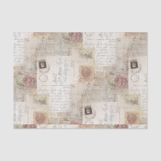  Italiaans themadocument Rome Tissuepapier (Voorkant)