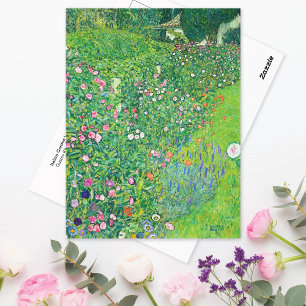 Italiaans tuinlandschap Gustav Klimt Briefkaart