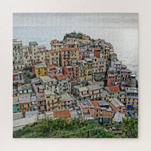 Italiaans vissersdorp - Manarola - 20x20 - 676 stu Legpuzzel