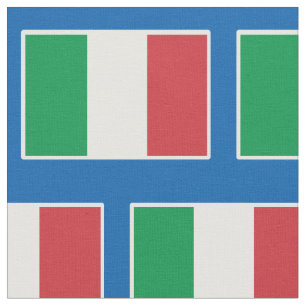 Italiaans vlagpatroon aangepast textiel DIY textie Stof