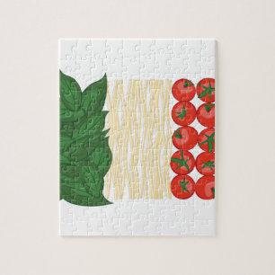 Italiaans voedsel legpuzzel