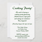  Italiaans voedsel, tomatenpuinhoop Kaart (Achterkant)